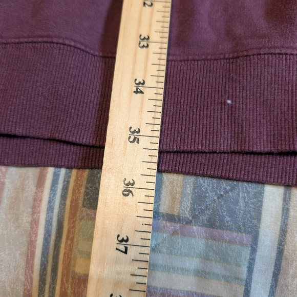 Terrera Women’s Purple Fleece-Lined Hoodie Dress Size Small – Knee-Length, Long - Picture 5 of 7